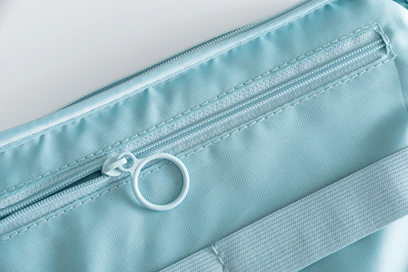 Versatile compact electronics organizer, waterproof tech pouch for secure storage.