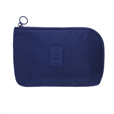 Travel electronics organizer set: waterproof main bag + free mini storage case, cable management.
