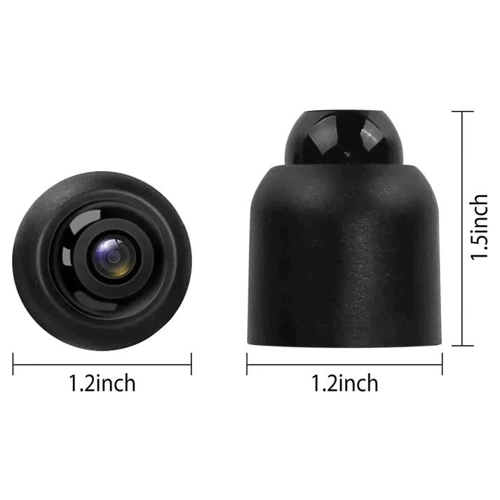 Compact wireless HD security camera with night vision for easy home & pet monitoring.