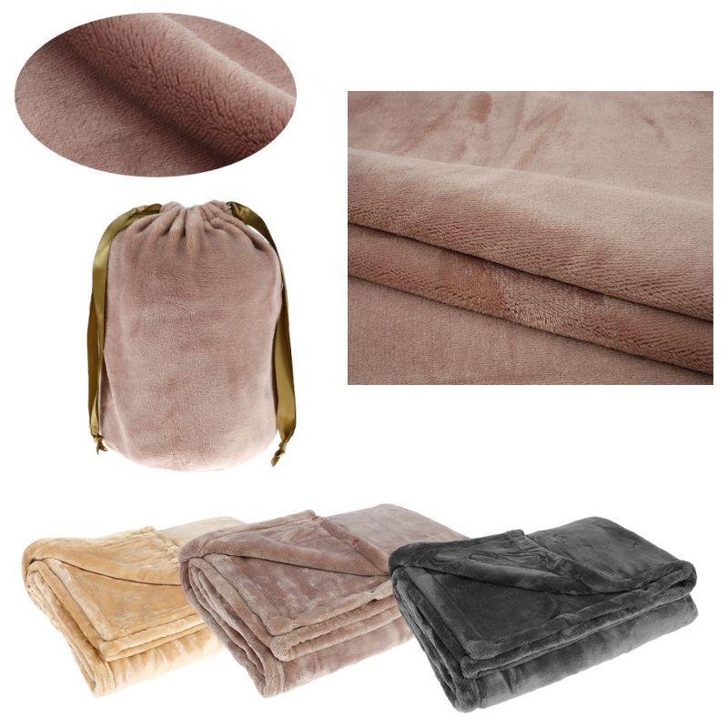 Cordless electric heated blanket in cozy flannel, USB powered for portable winter warmth and home comfort.