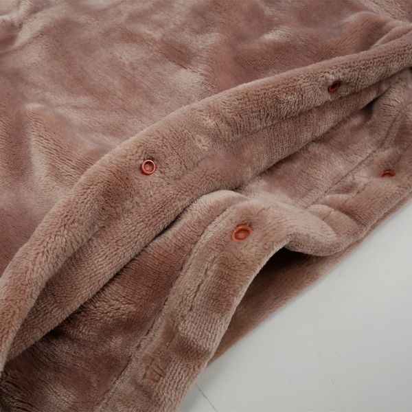 Portable cordless electric heated blanket; USB powered flannel for home comfort & relaxation.