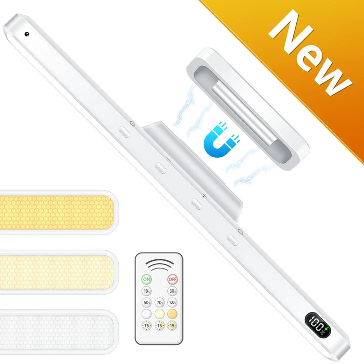 Smart cordless LED lamp, 3 color temperatures & adjustable dimming for optimal home ambiance.