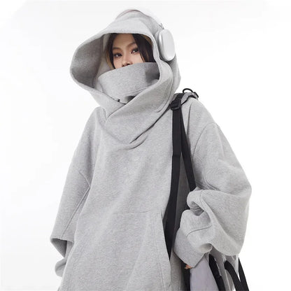 Cozy oversized women's pullover hoodie for ultimate comfort and relaxed loungewear.