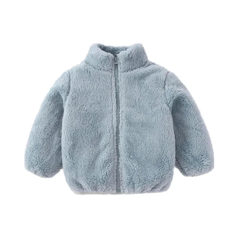 Cozy & stylish children's warm winter coat for fall & cold weather. Perfect for boys and girls.