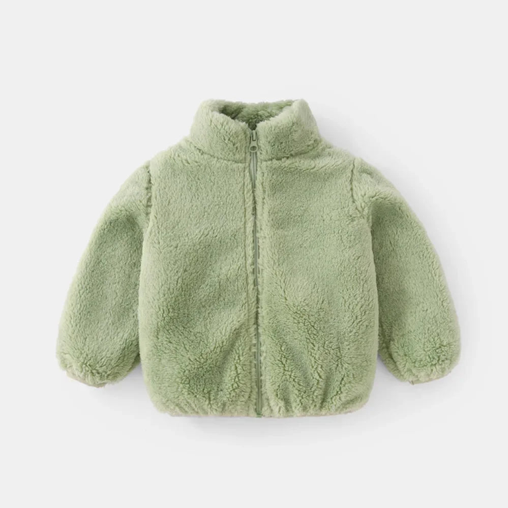 Warm toddler fall coat & winter jacket for kids. Cozy outerwear for baby boys and girls.