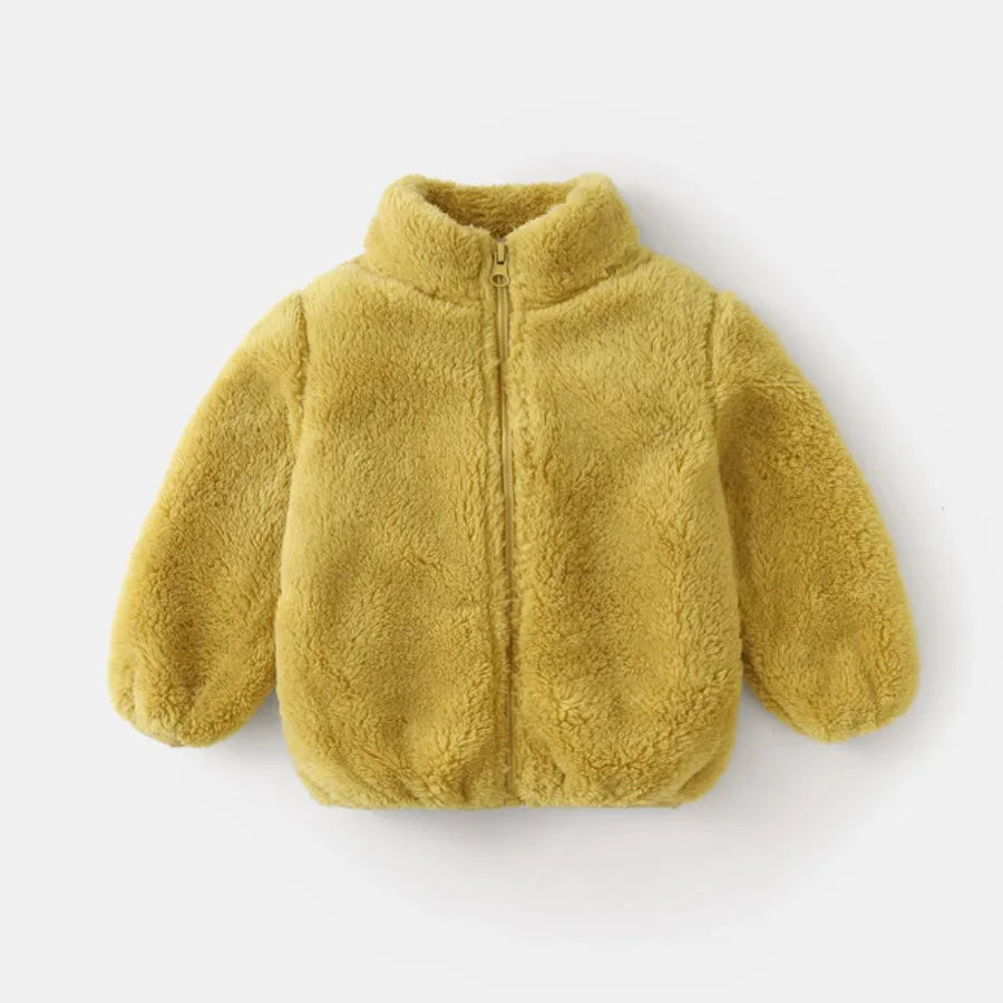 Warm boys' winter coat. Cozy outerwear jacket for children, ideal for fall & cold weather.