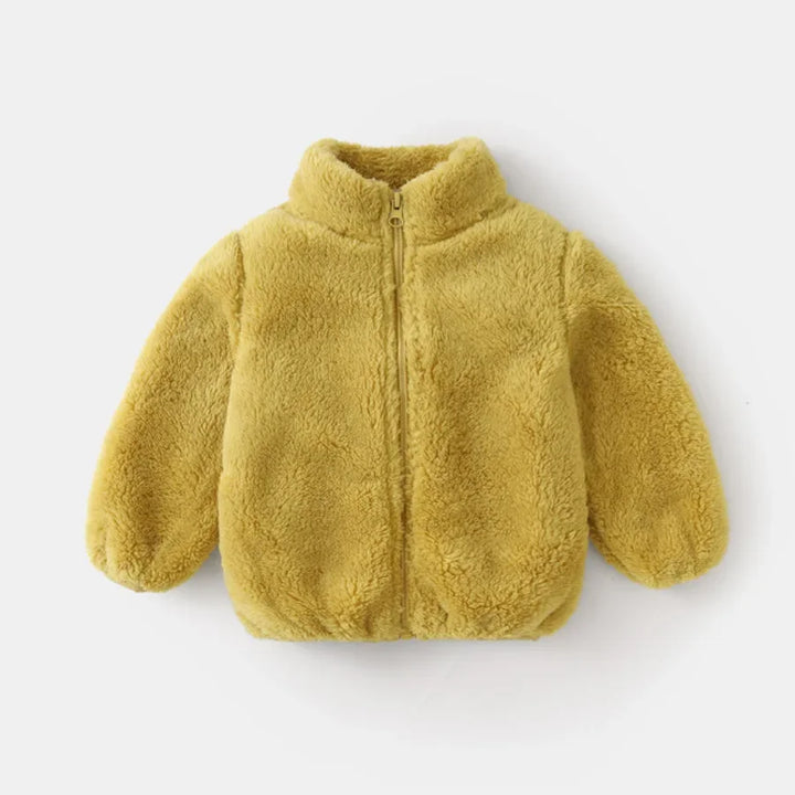 Warm boys' winter coat. Cozy outerwear jacket for children, ideal for fall & cold weather.
