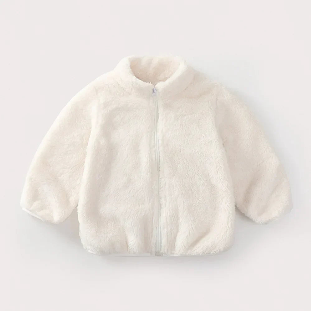 Durable & warm kids' winter jacket. Cozy fall coat for children, perfect outerwear for cold seasons.