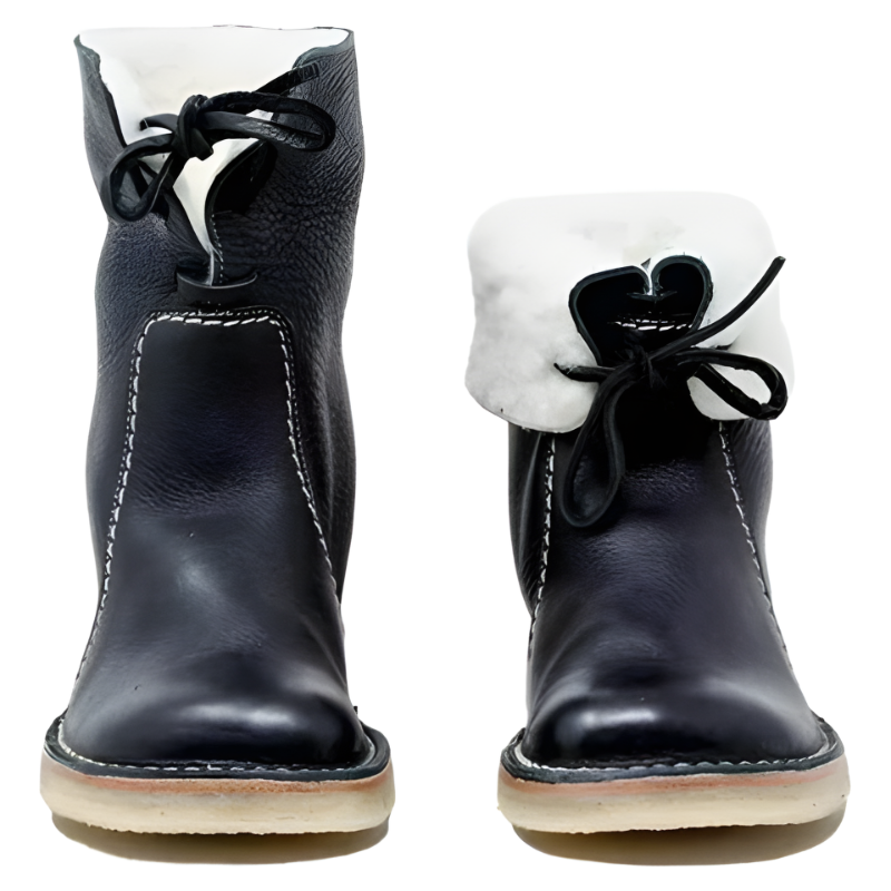 Cozy women's winter ankle boots, lace-up design with warm lining, perfect for ultimate comfort & everyday wear.