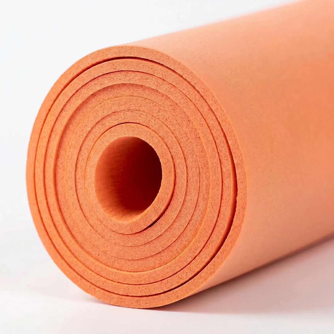 Unisex yoga mat for pilates & general fitness. Thick cushioned workout mat for gym or home exercise.