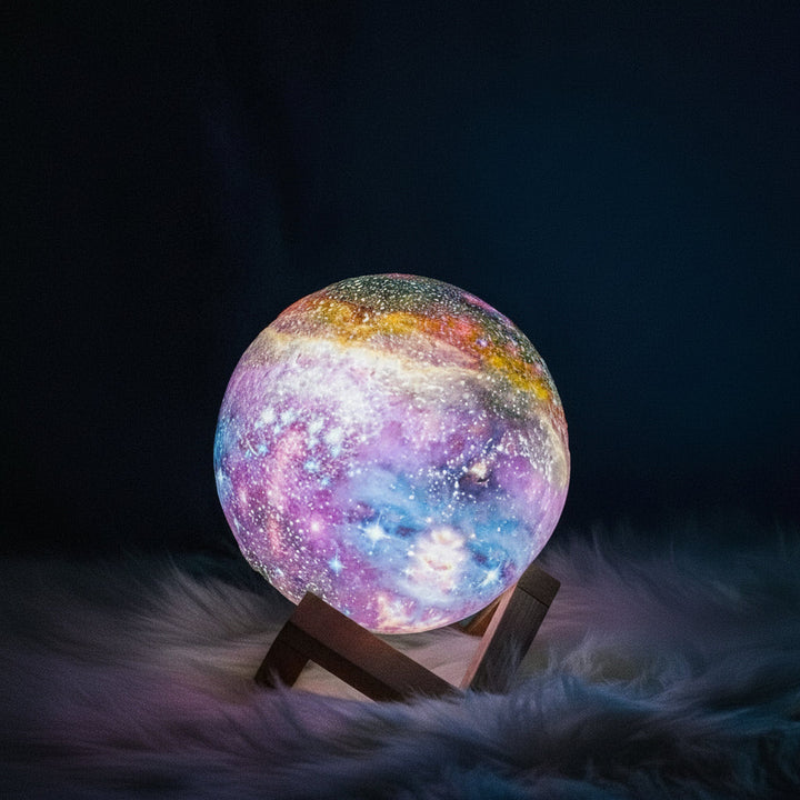Customizable LED ambient light globe, perfect for mood lighting & home decor.