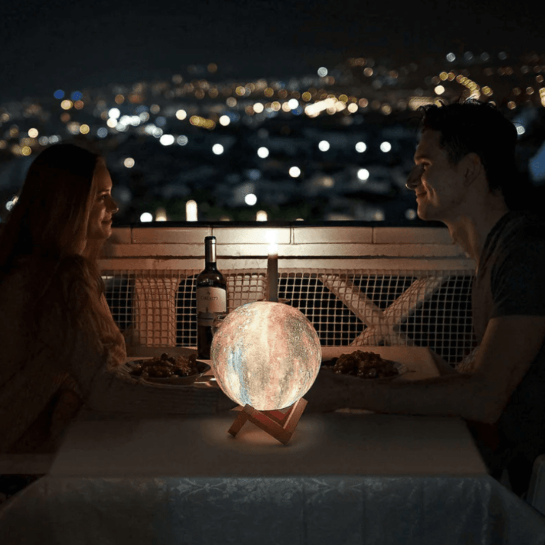 Versatile customizable LED globe lamp, perfect for ambient lighting, mood setting, and home decor.