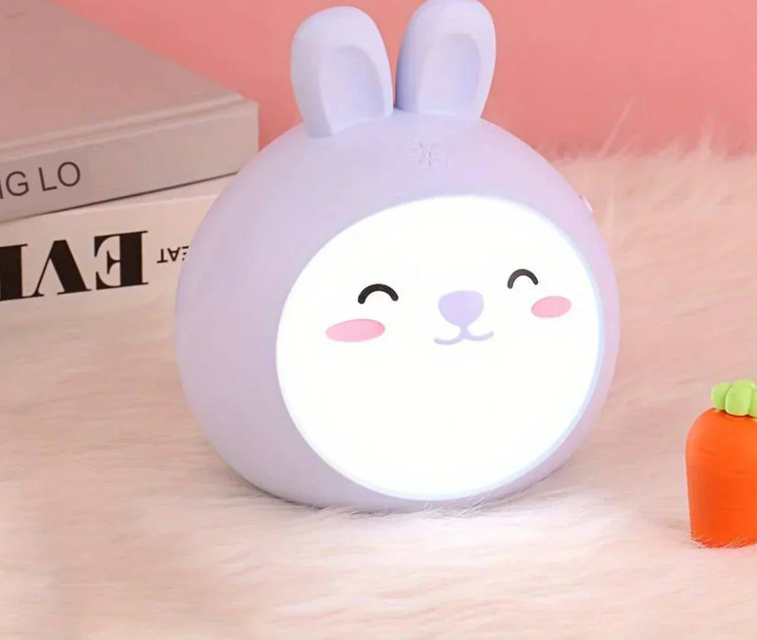 Adorable CuddlePaw LED kids' night light, ideal for peaceful sleep in boys' & girls' rooms.