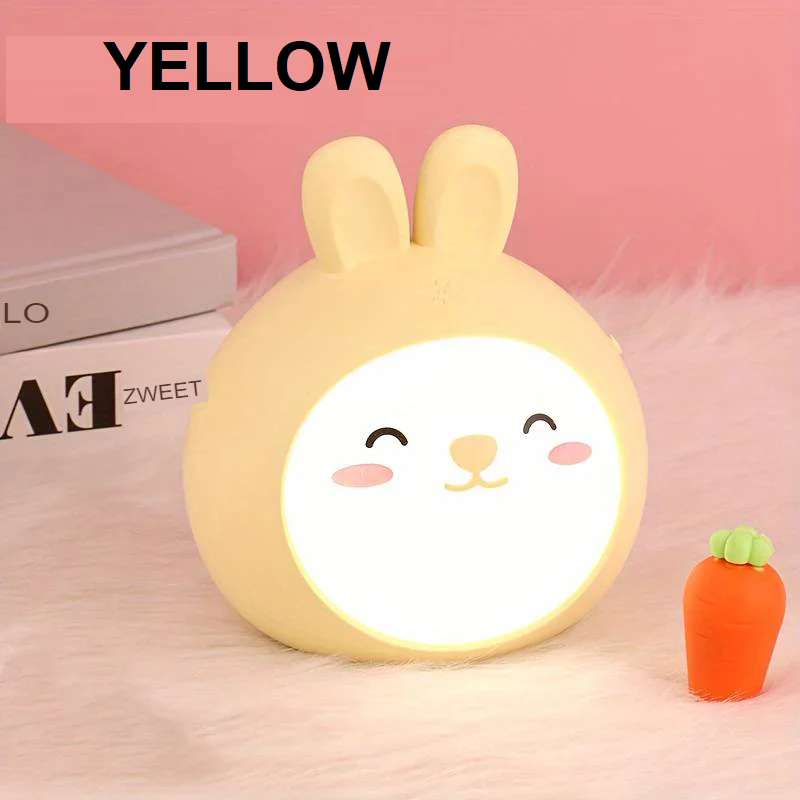 Gentle CuddlePaw LED night light, a charming sleep aid for children's bedrooms & nursery decor.