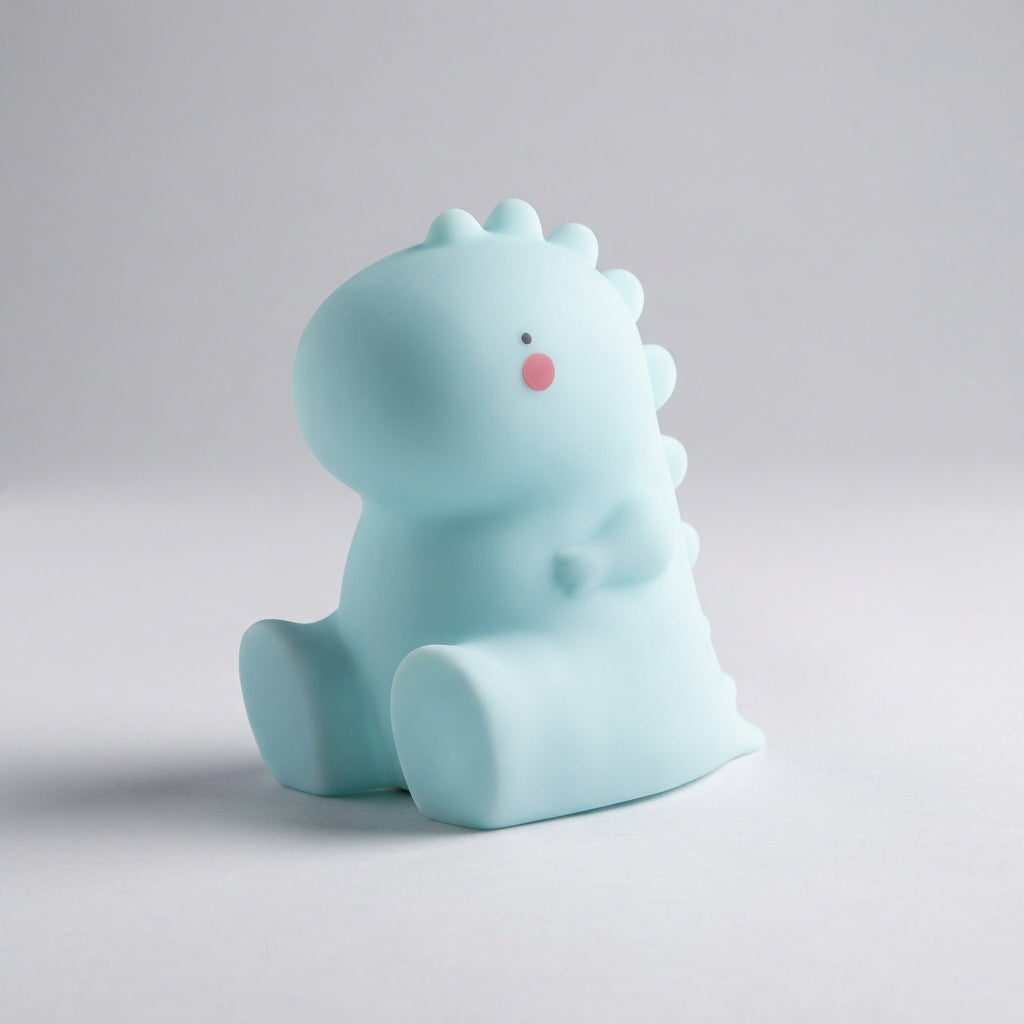 Kids' soothing animal night lamp, a Dreamasaur LED light for peaceful sleep in any nursery.
