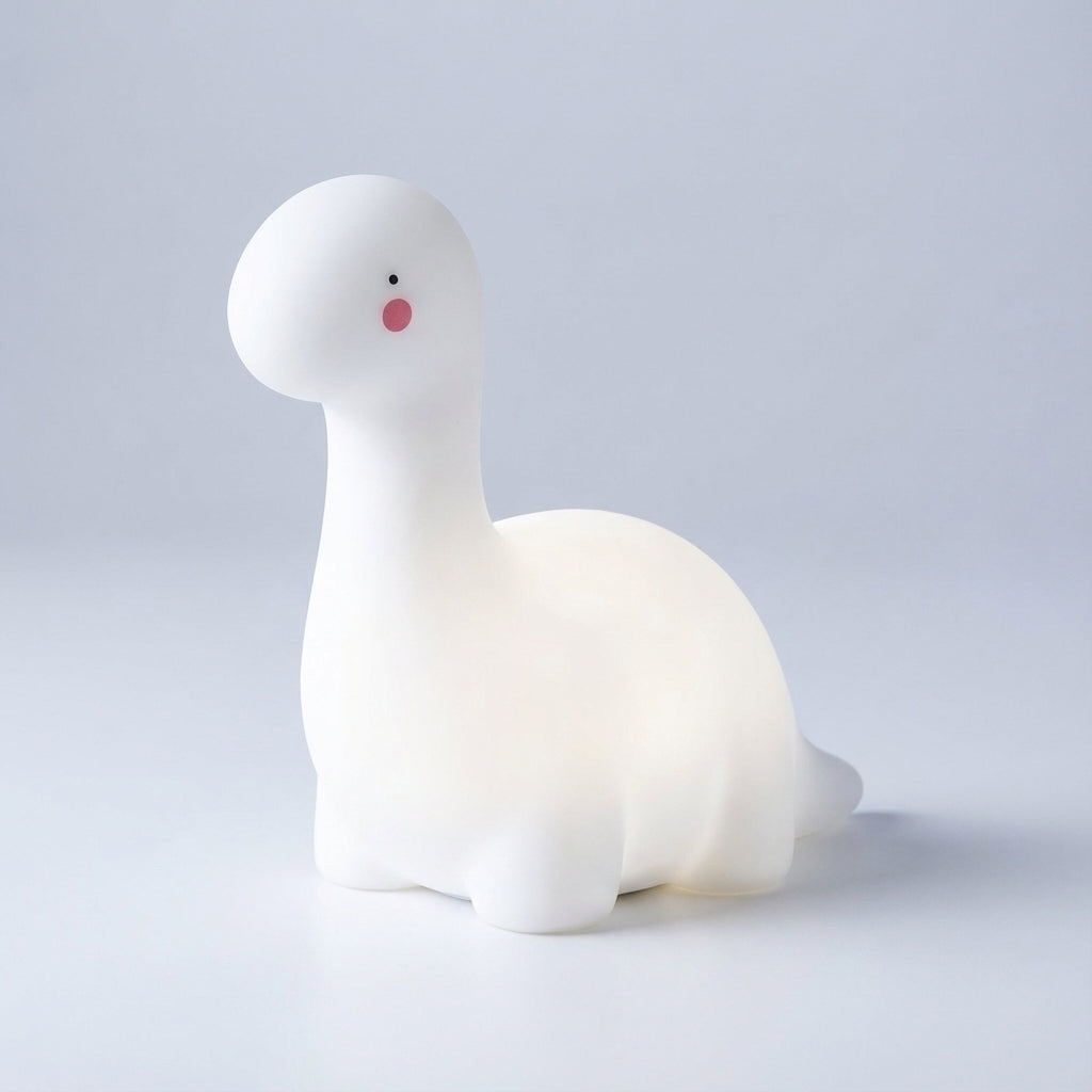 Charming Dreamasaur night lamp, an LED animal light providing gentle illumination for kids' rooms.