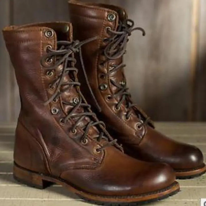 Dark brown women's insulated everyday boots for winter. Cozy, comfortable ankle boots for casual outdoor walking.