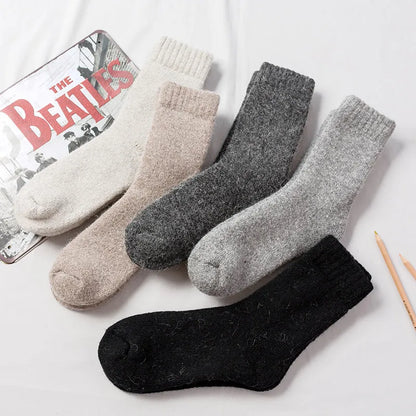 Warm black unisex socks for everyday wear, one size fits most, providing ultimate cozy comfort.