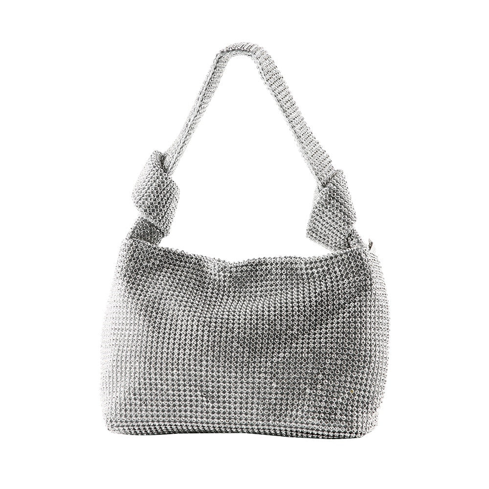 Dazzling women's rhinestone evening clutch bag, perfect for parties & special occasions.