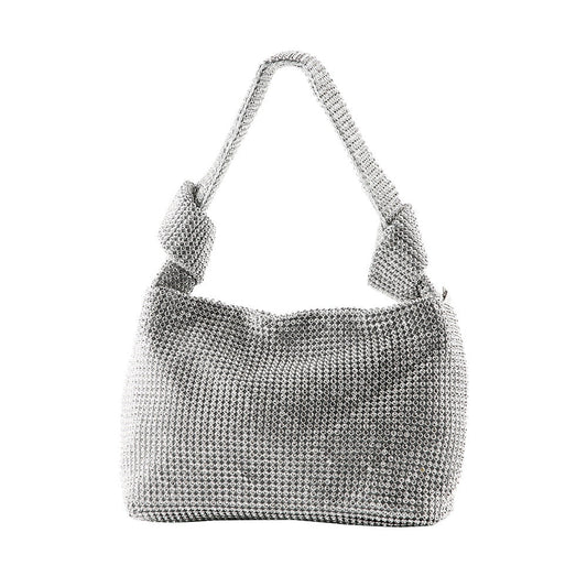 Dazzling women's rhinestone evening clutch bag, perfect for parties & special occasions.