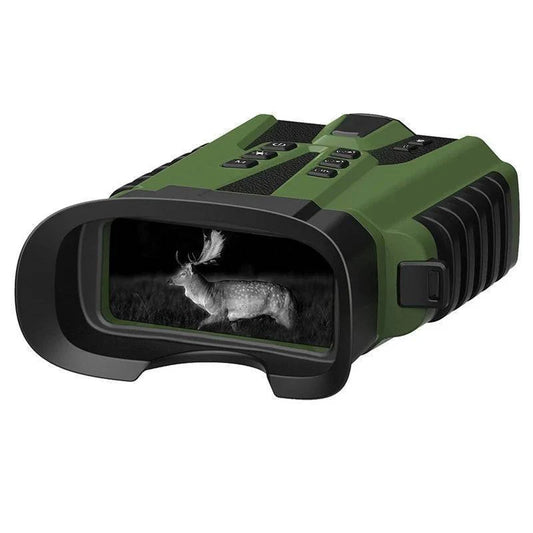 Digital night vision binoculars with full-color infrared for outdoor hunting and surveillance