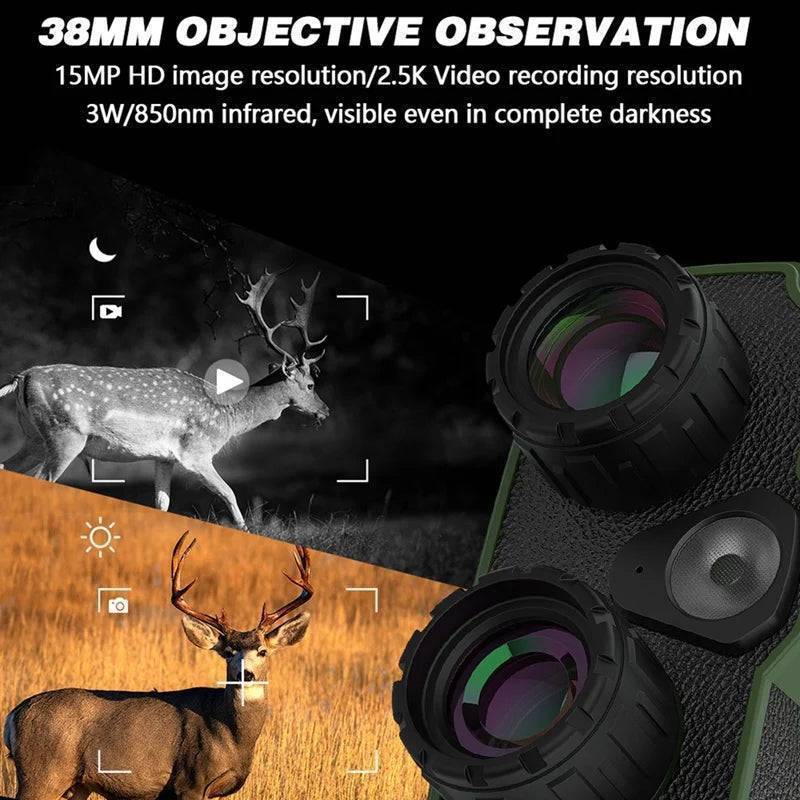 Full-color infrared binoculars, an essential piece of outdoor gear for wildlife and camping