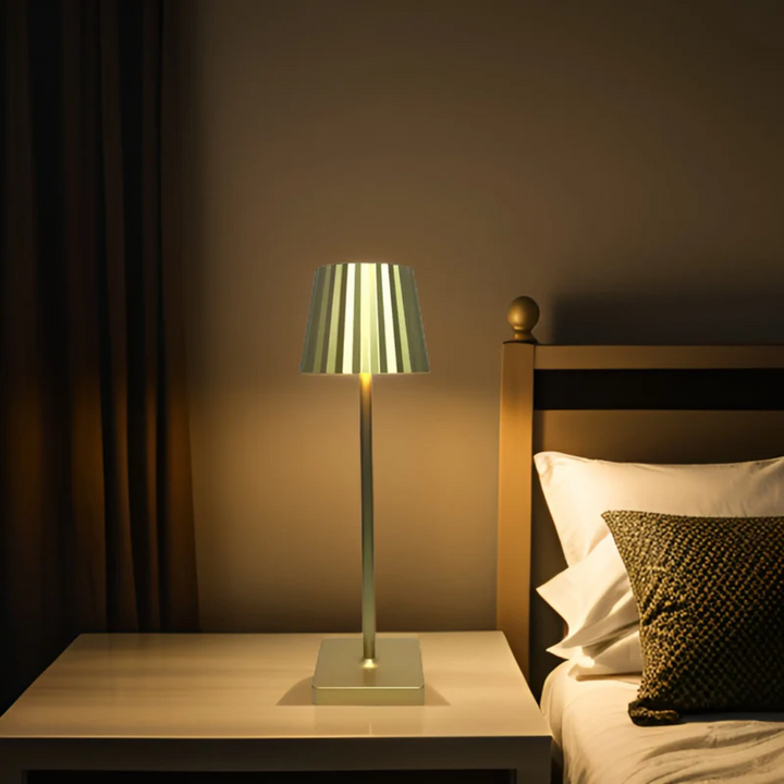 Dimmable LED touch lamp for customized lighting, a modern portable solution for your home decor.