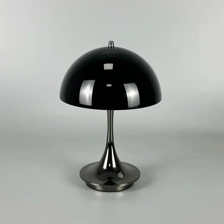 Portable BloomGlow flower bud lamp, dimmable & rechargeable, excellent for wireless accent lighting.