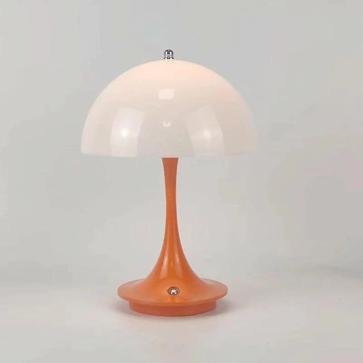 BloomGlow wireless flower bud lamp, dimmable LED accent lighting, a modern home decor essential.