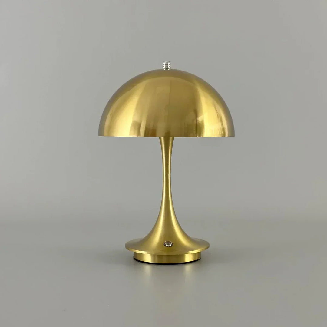 Artistic dimmable wireless flower bud lamp, BloomGlow, enhancing home with modern accent lighting.