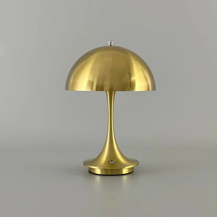 Artistic dimmable wireless flower bud lamp, BloomGlow, enhancing home with modern accent lighting.