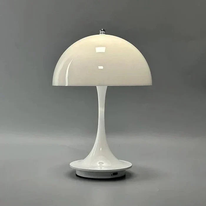 Contemporary dimmable flower bud lamp, wireless LED, perfect for ambient home lighting decor.