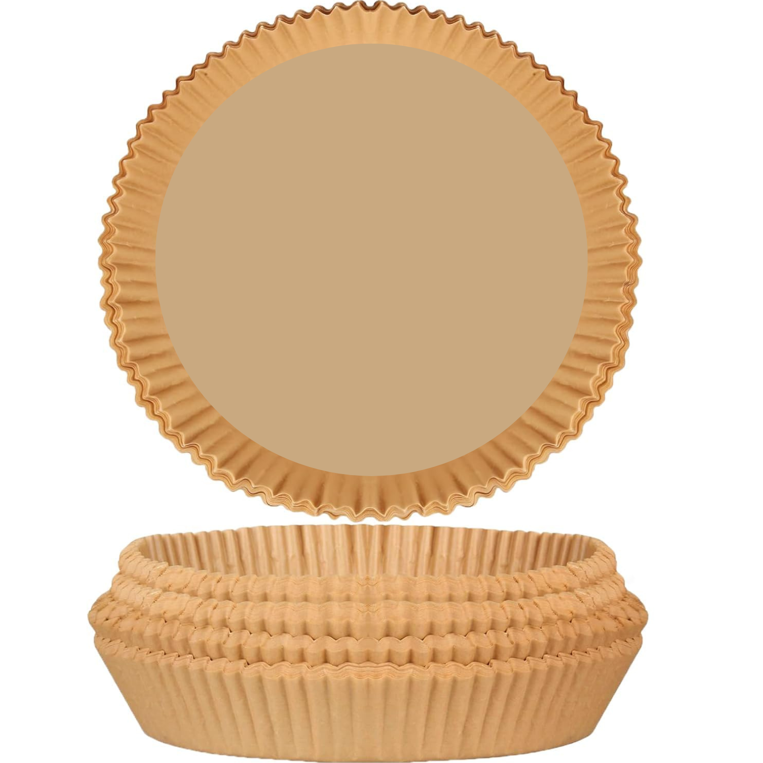 EasyCrisp non-stick air fryer liners. Perfect parchment paper for mess-free cooking & baking.