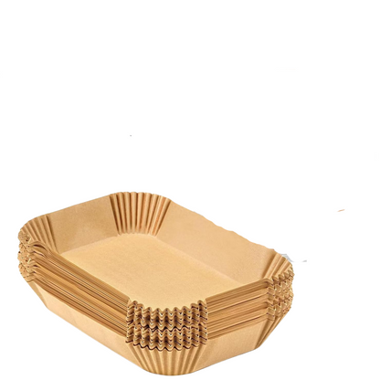 Round disposable air fryer liners. Save time on cleanup with these kitchen essential cooking accessories.