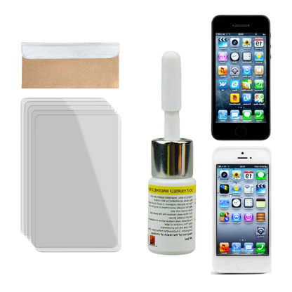 DIY universal phone screen crack repair kit for quick and easy device glass fixes. Restore your phone's screen.
