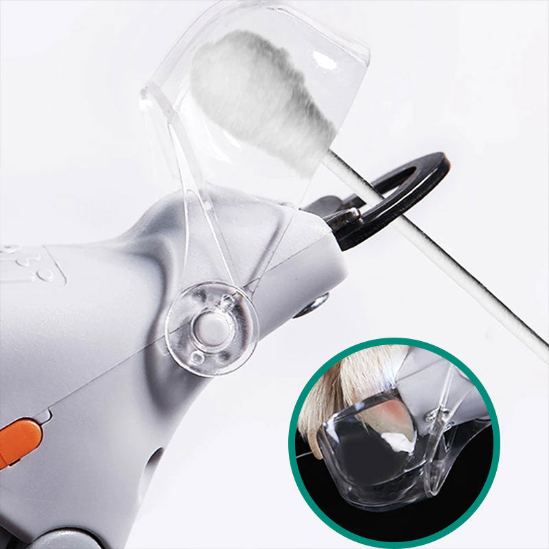 Advanced dog nail clipper for safe pet care, featuring LED illumination & quick sensor.