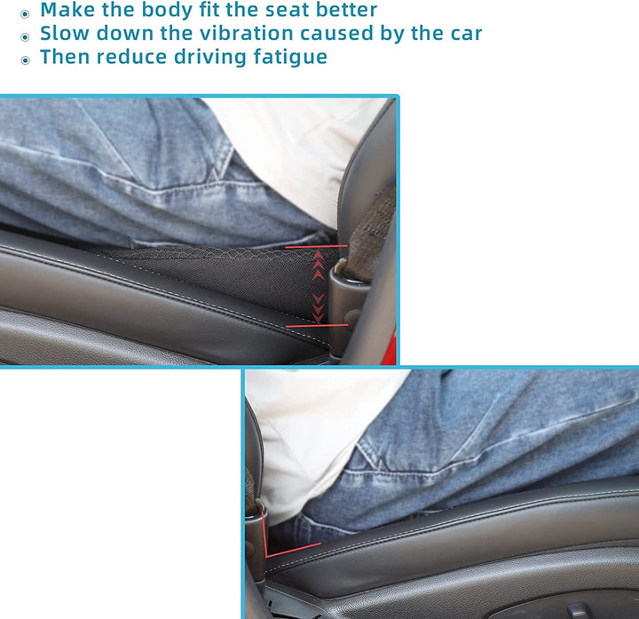 Driver Height Booster Cushion: Essential car accessory for shorter drivers, improves visibility & posture.