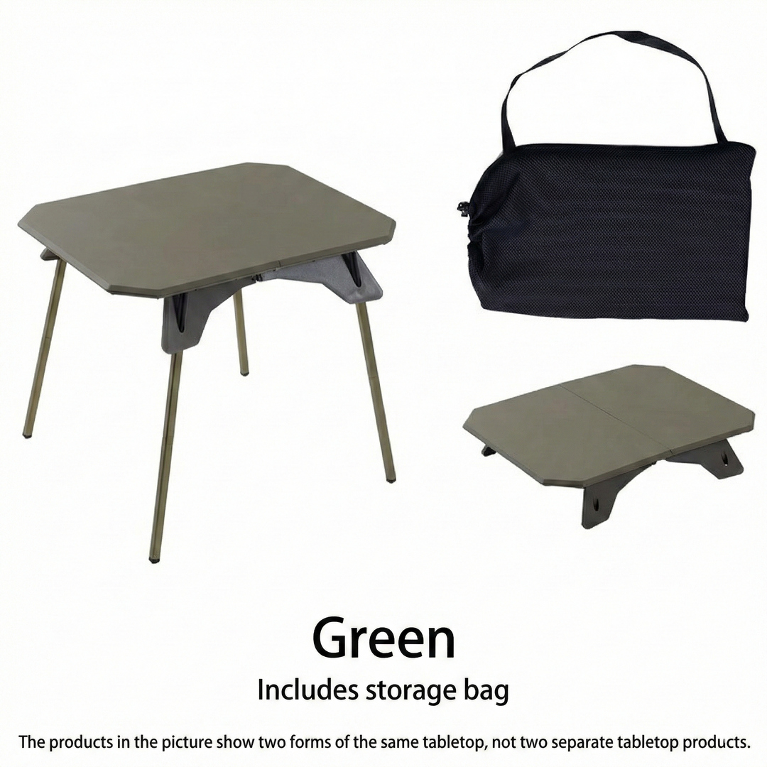 Dual-Height Lightweight Folding Camping Table