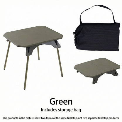 Dual-Height Lightweight Folding Camping Table