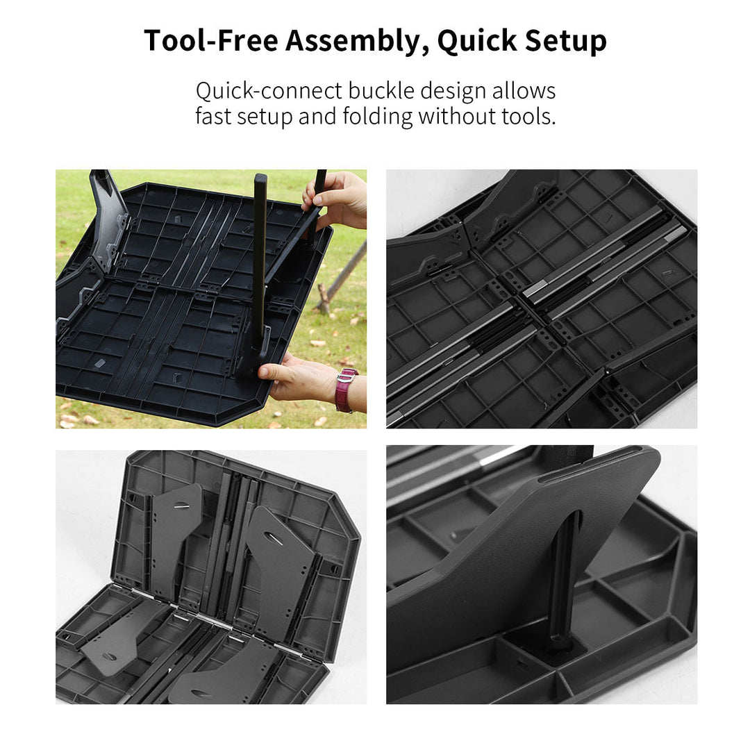 Dual-Height Lightweight Folding Camping Table