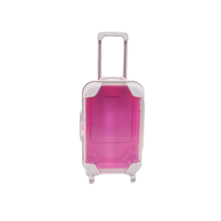 Play accessory: an 18-inch doll suitcase, great for kids' pretend travel & organization.