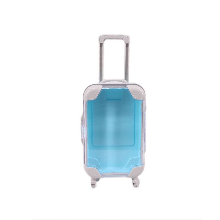 Kids' durable 18-inch doll accessory, a toy suitcase for endless pretend travel fun.