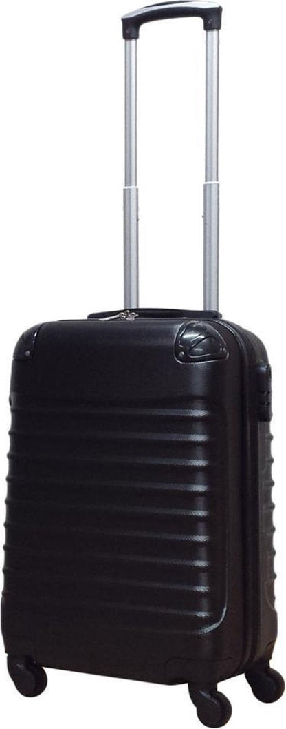 Strong 2-piece ABS hardshell luggage set, lightweight spinner suitcases built for travel.