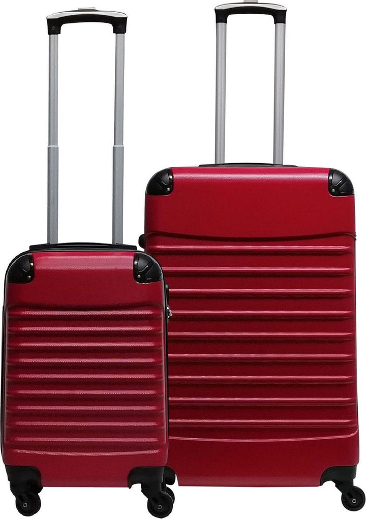 Lightweight 2-piece hardshell ABS spinner luggage set, perfect for easy travel & vacation.