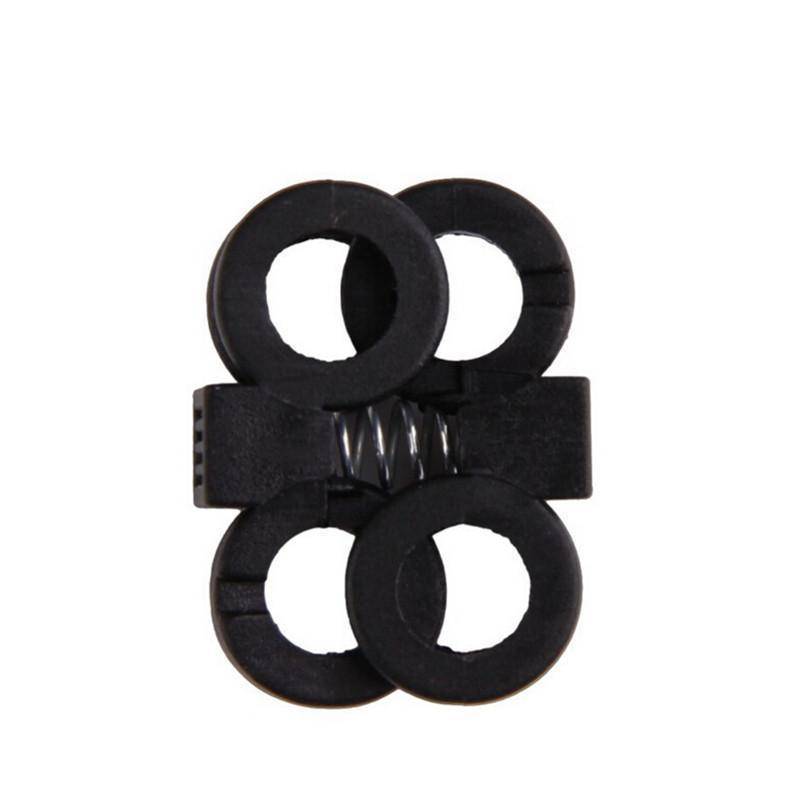 Unisex paracord cord locks in various sizes, great as a cord stopper for jackets, bags, and survival gear.