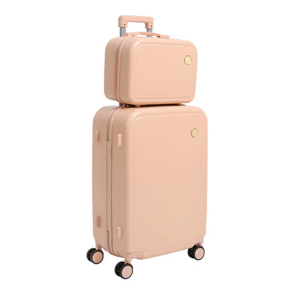 Vienna Duo 2-piece hard shell luggage set, ideal for weekend trips & secure travel.