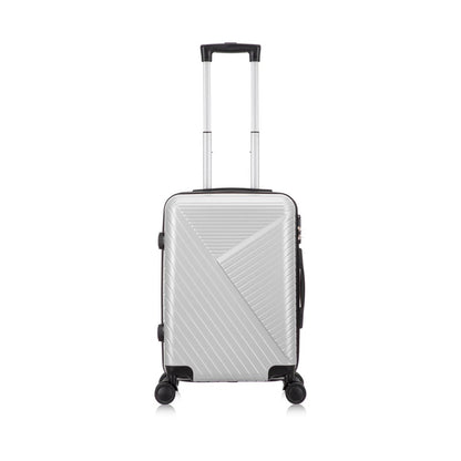 Durable hardshell suitcase with smooth spinner wheels & TSA lock for secure, easy travel.