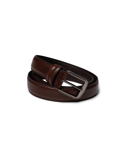 Durable men's full-grain leather belt. Classic accessory for men's fashion, built to last.