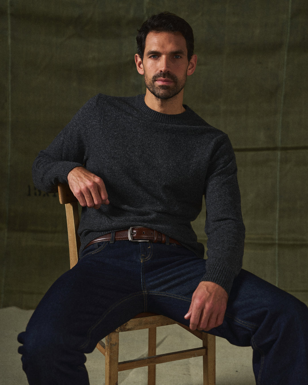 Classic men's full-grain leather belt in black, brown & maroon. Durable accessory for men's fashion.