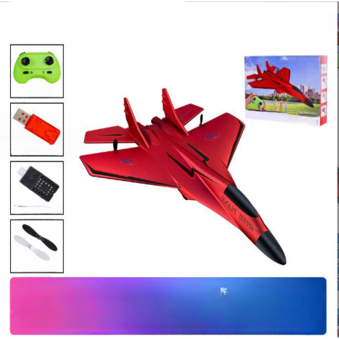 Durable remote control airplane for kids & adults. Shatter resistant RC plane, perfect outdoor flying toy.